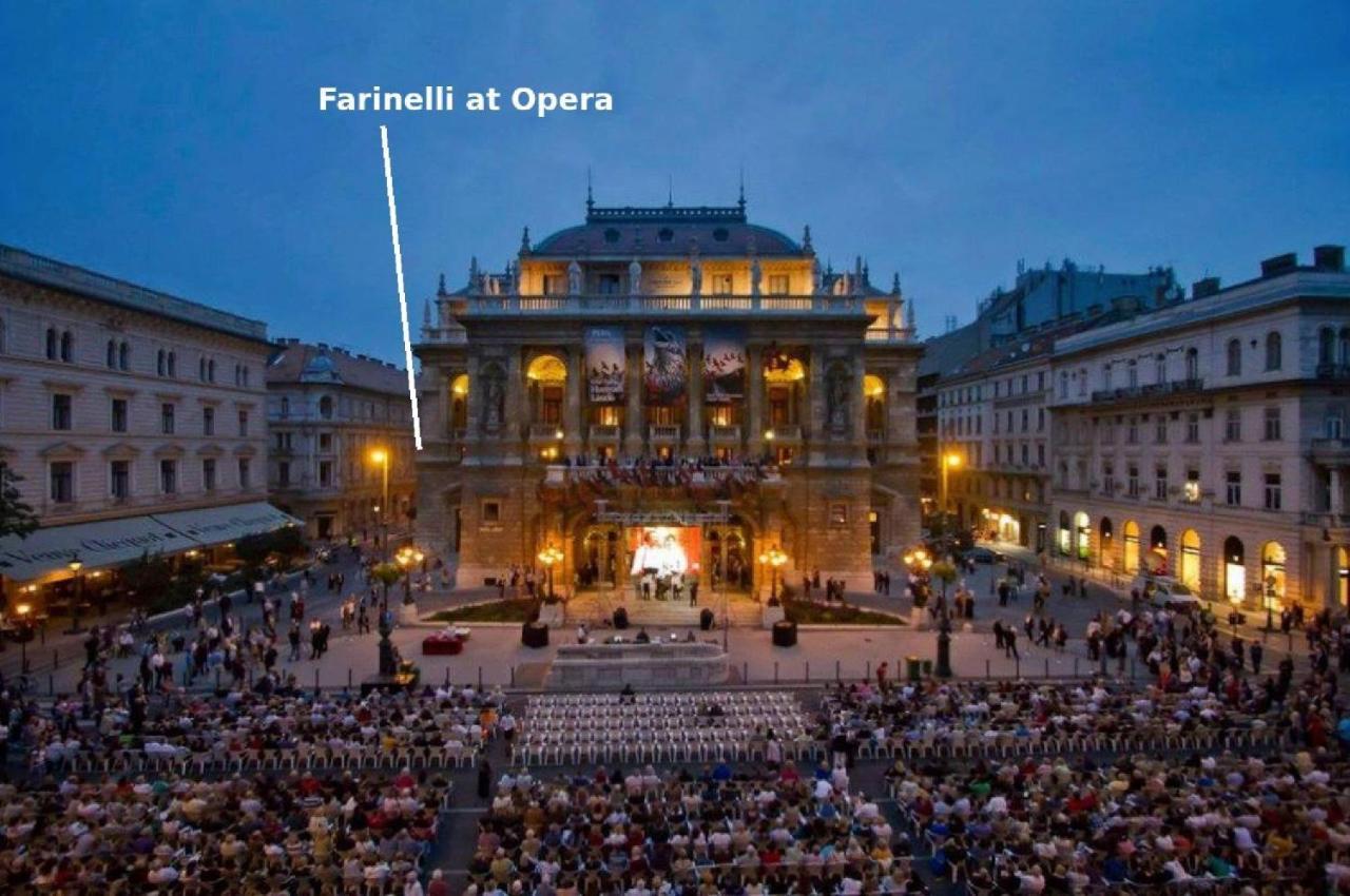 ブダペストFarinelli At Operaアパートメント エクステリア 写真